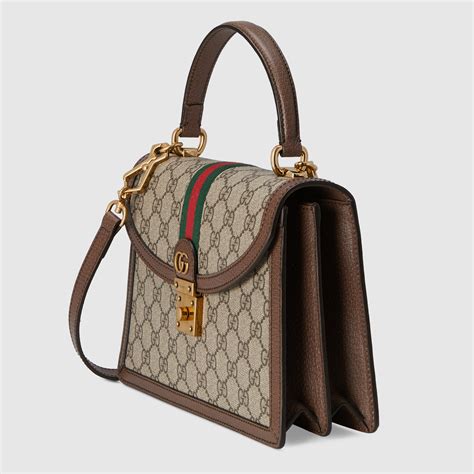 gucci logo top handle|gucci ophidia top handle.